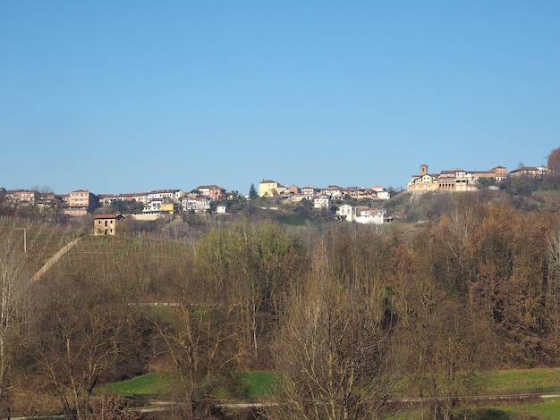 Uitzicht op de stad Monta D'alba