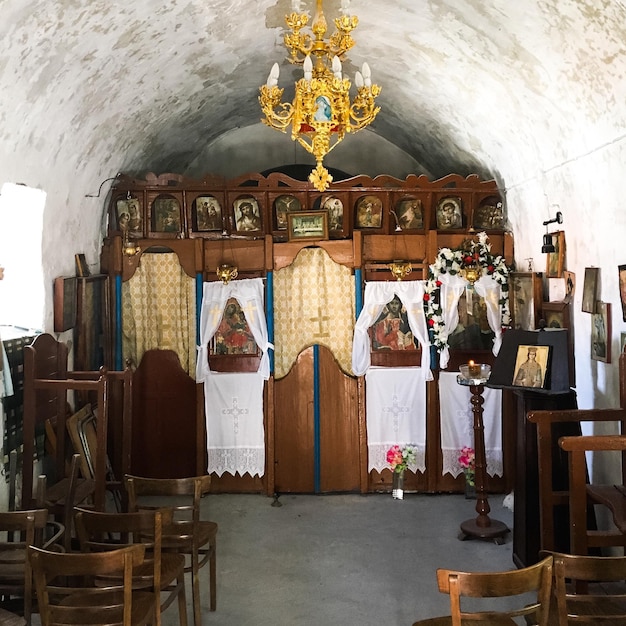 Foto uitzicht op de tempel