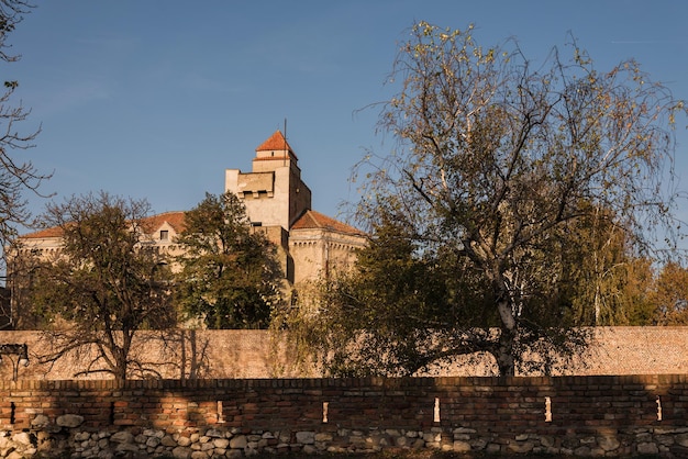 Uitzicht op de vesting Kalemegdan in Belgrado