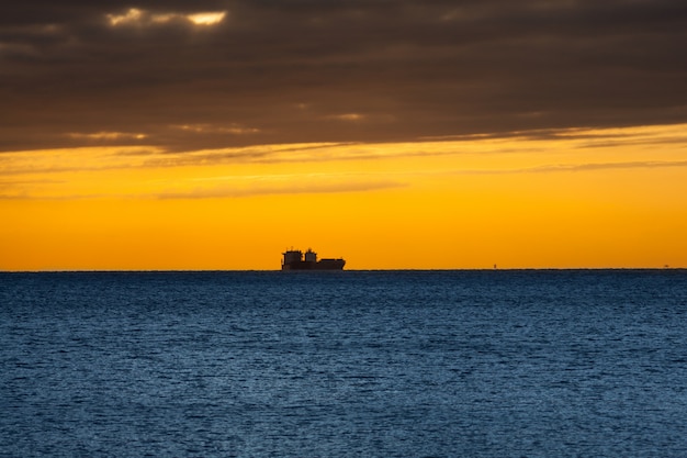 Uitzicht op de zee van Triëst