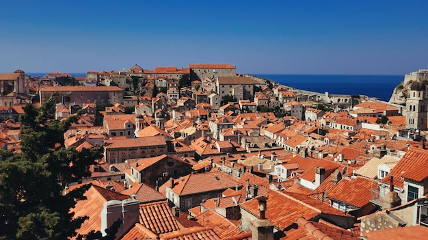 Uitzicht op Dubrovnik Kroatië