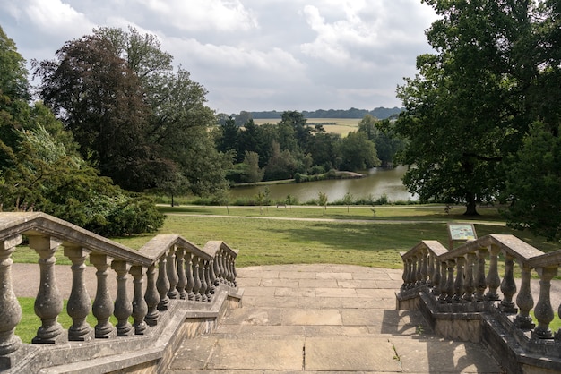 Uitzicht op Dunloran Park in Tunbridge Wells Kent