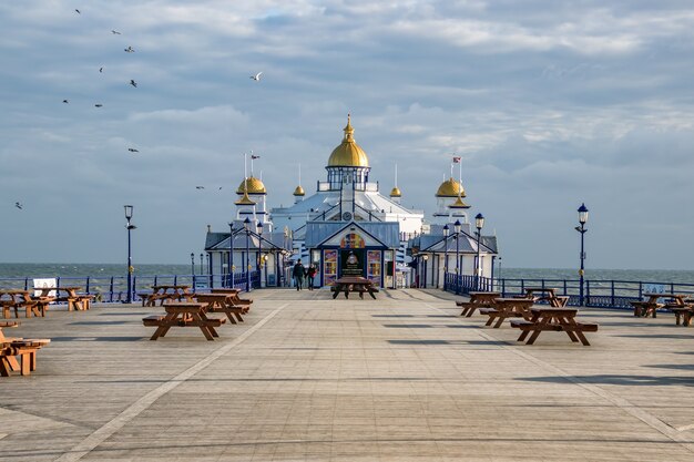 Uitzicht op Eastbourne Pier in East Sussex