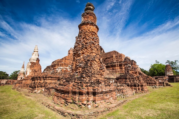 Uitzicht op een tempel