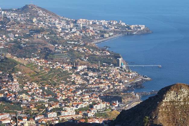 Uitzicht op funchal in madeira portugal