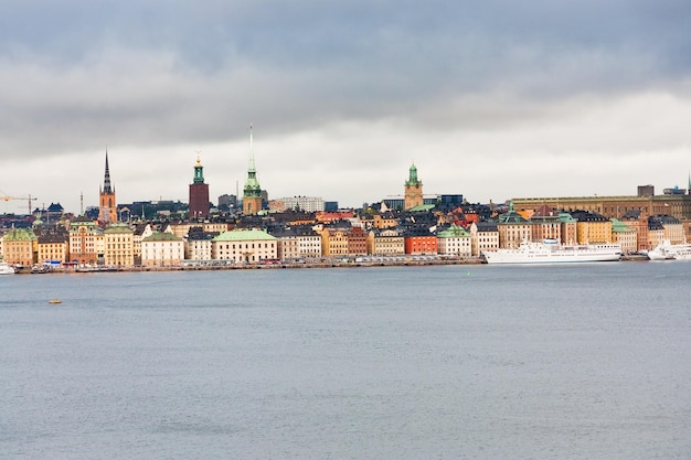 Uitzicht op Gamla Stan Stockholm