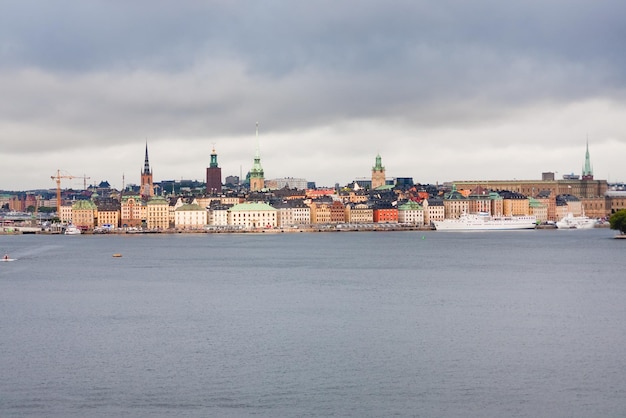 Uitzicht op gamla stan stockholm