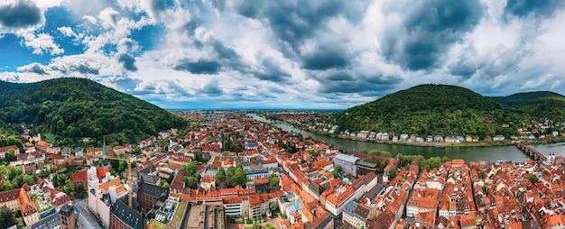 Uitzicht op Heidelberg