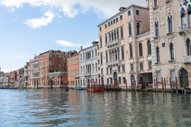 Uitzicht op het Canal Grande in Venetië, Italië