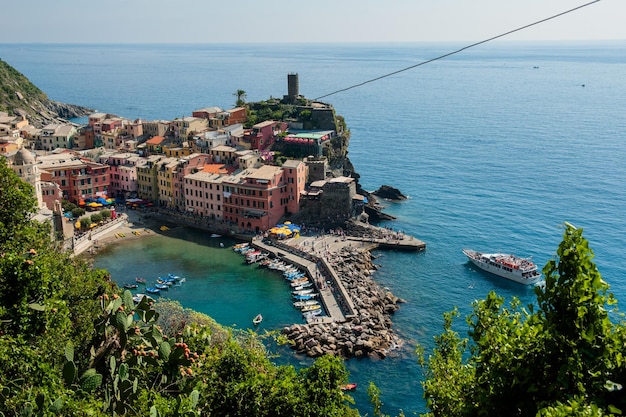 Uitzicht op het Cinque Terre-park Italië