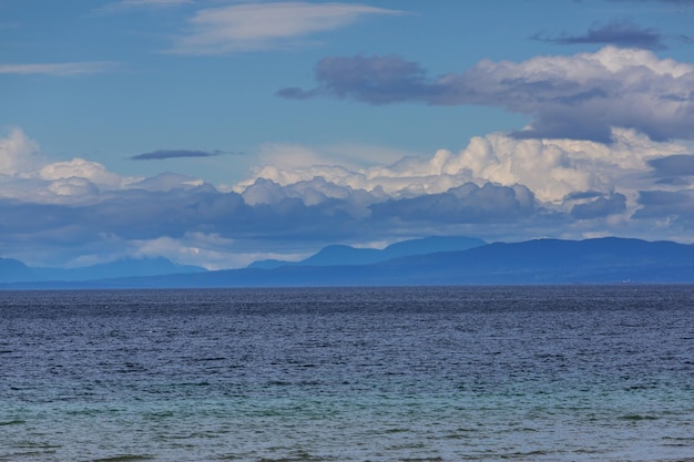 Uitzicht op het eiland Vancouver