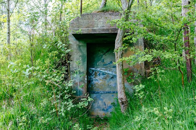 Foto uitzicht op het oude gebouw