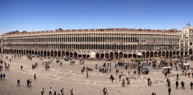 Uitzicht op het San Marcoplein in Venetië