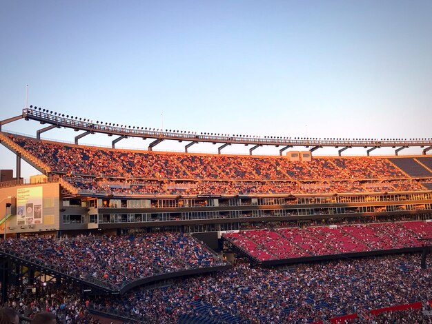 Foto uitzicht op het stadion