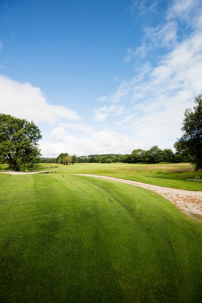 Uitzicht op prachtige golfbaan