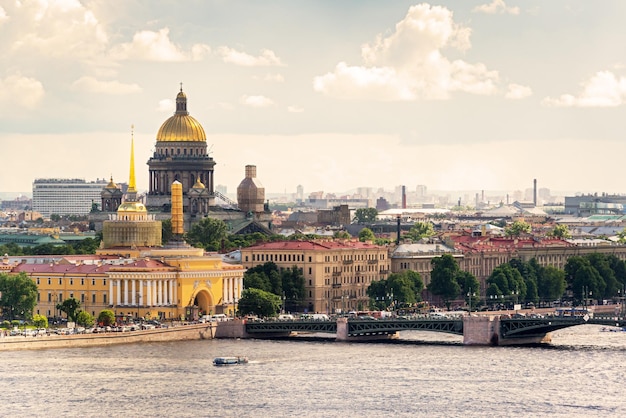 Uitzicht op Sint-Petersburg