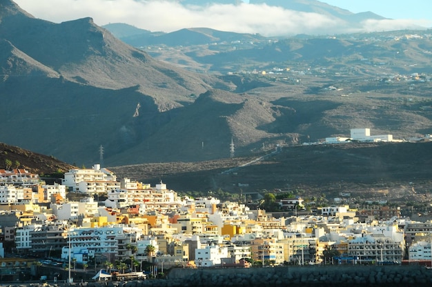 Uitzicht op Tenerife Zuid