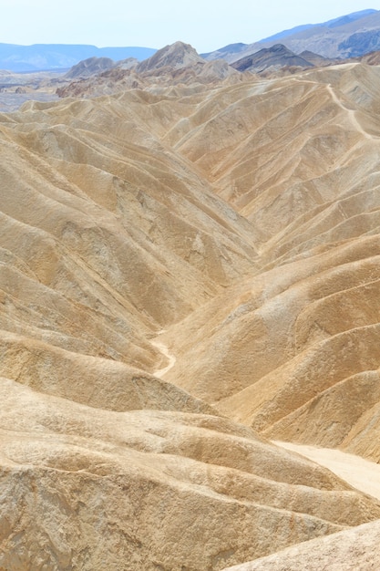 Uitzicht vanaf Zabriskie Point, Californië, VS.