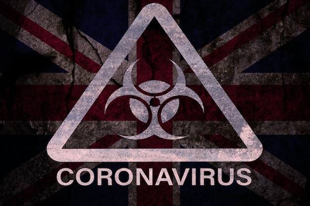 사진 영국 코로나바이러스 위험한 신호