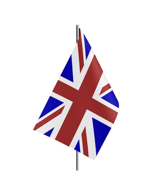 UK official flag 3d illustration