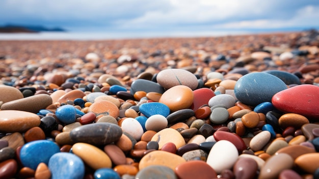 UK Pebble Beach Scene