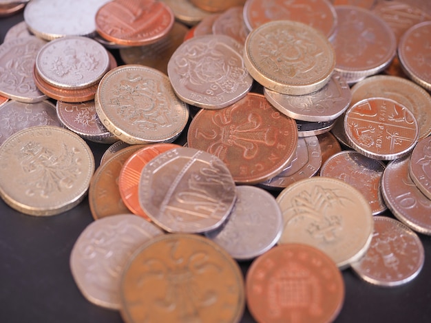 Photo uk pound coin
