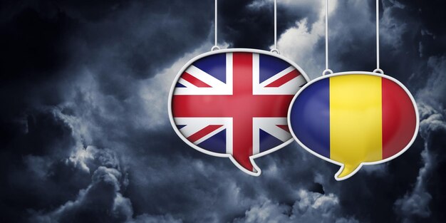 Uk and romania brexit negotiation talks d rednering