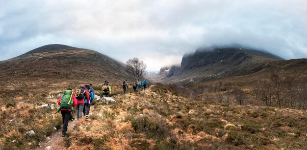 UK, Schotland, trekking in Ben Nevis