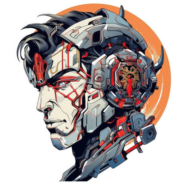 Ukiyo The Visage of Justice League's Mecha Cyborg of Vector Medium