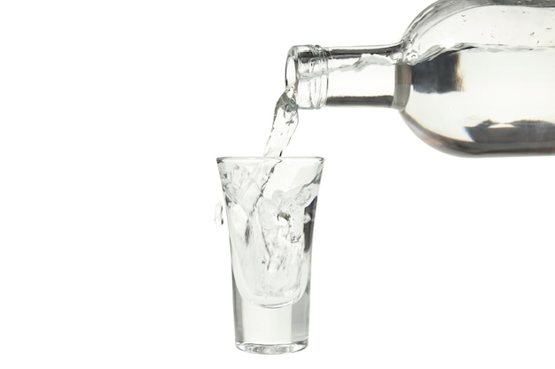Ukraine Kyiv 24092023 PNG Absolut vodka isolated on a white background