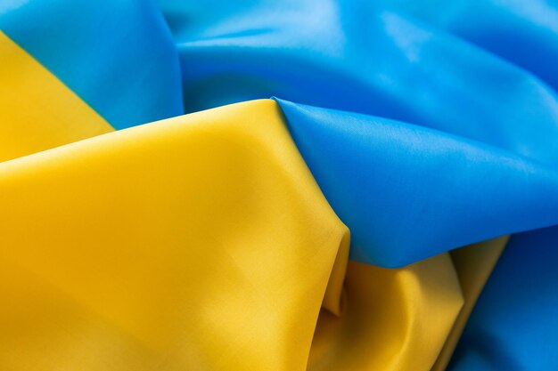 Ukrainian flag background