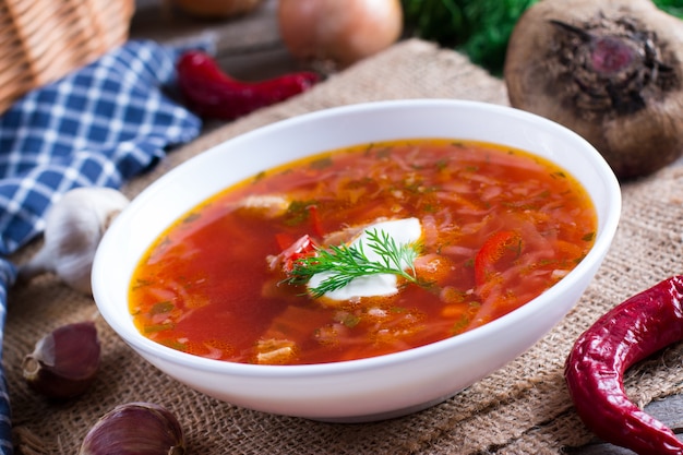 Украинская и русская национальная кухня
