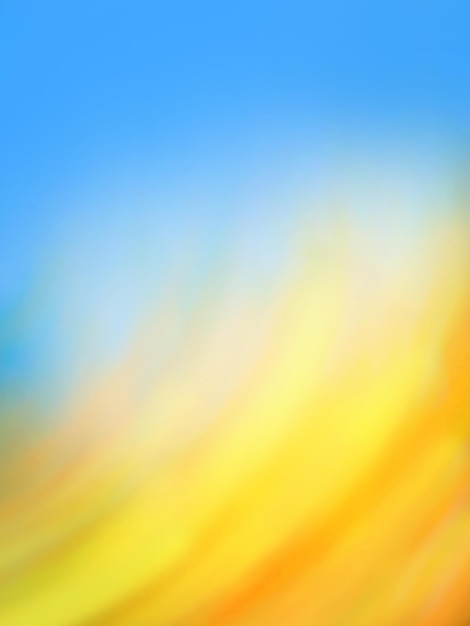 Ukrainian state flag blurred texture Ukraine national flag defocused blurry effect background