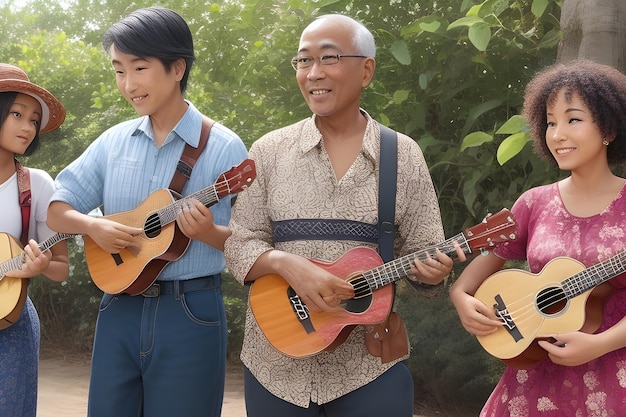 Photo ukulele day event