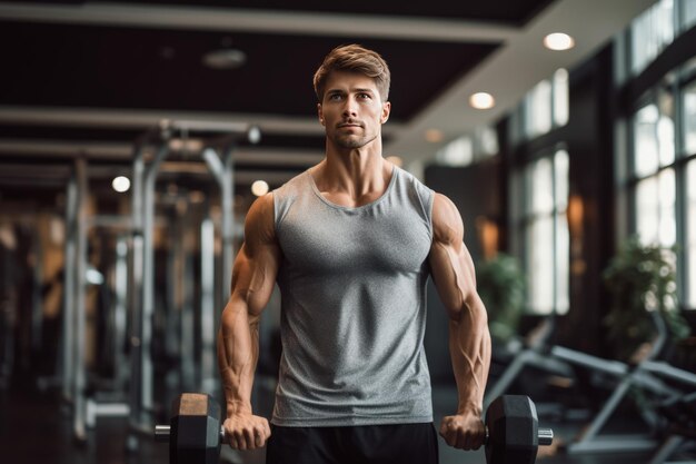 The Ultimate Fitness Guide Unleashing Strength with Dumbbells in the Fitness Center