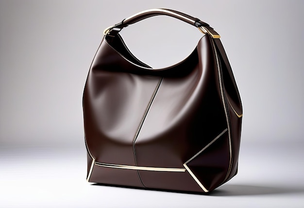 Photo the ultimate minimalist napa leather hobo bag designed by massimo dutti