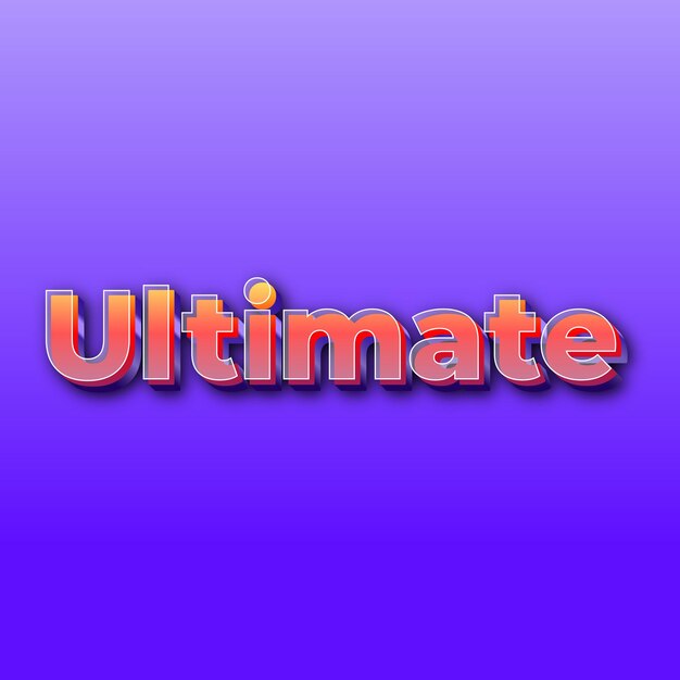 UltimateText 효과 JPG 그라데이션 보라색 배경 카드 사진