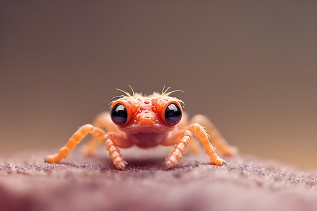 ultra close up insect cute spider