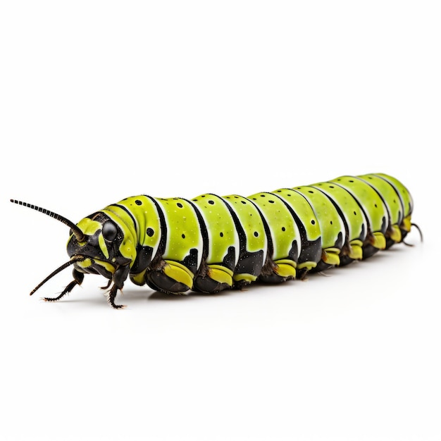 Ultra Hd Caterpillar на белом фоне