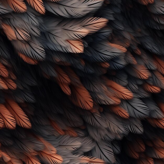 Foto sogni ultraleggeri che esplorano la bellezza eterea delle piume