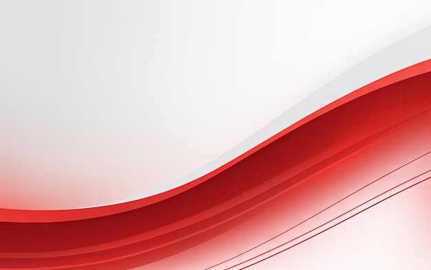 Ultra Minimalistic Red Lines PPT Background