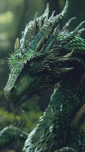 ultra realistic artificial intelligence generated dragon image