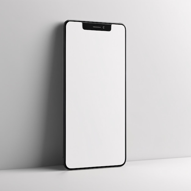 超現実的なモバイルデバイス UI UX モックアップ プレゼンテーションテンプレート 携帯電話フレーム