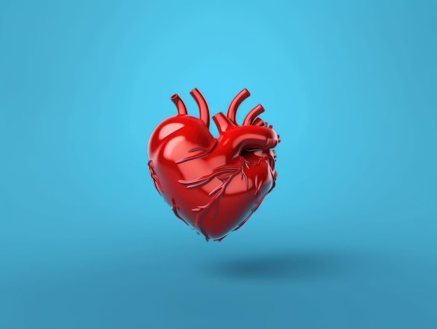 ultra simple heart for book cover very minimal