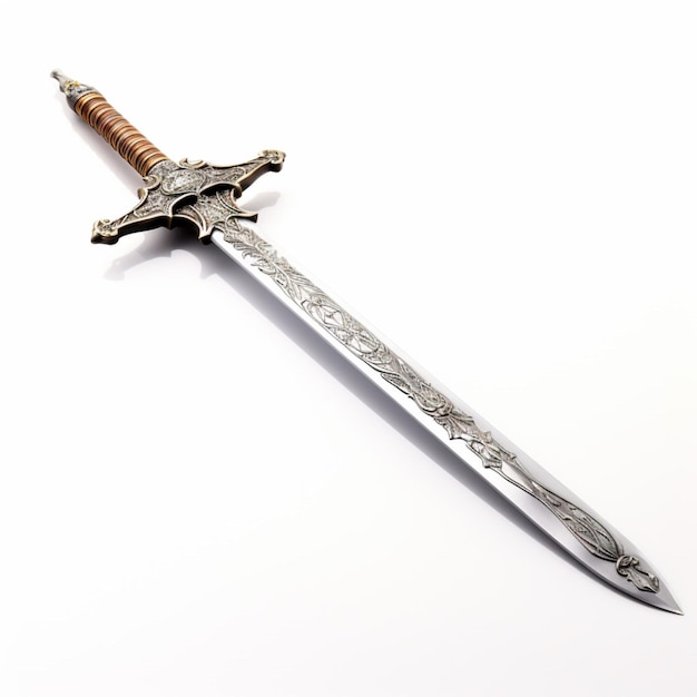 Ultraheavy sword with white background high qualit