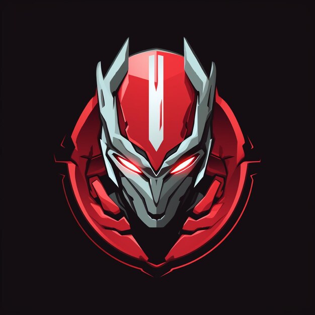 Ultraman illustration logo isolated background