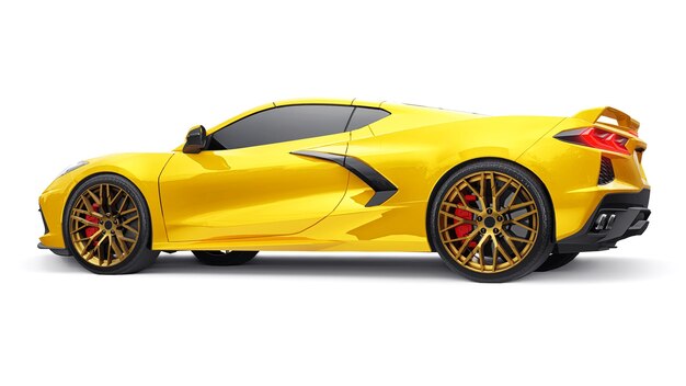 Sport car Alex Penfold Orange