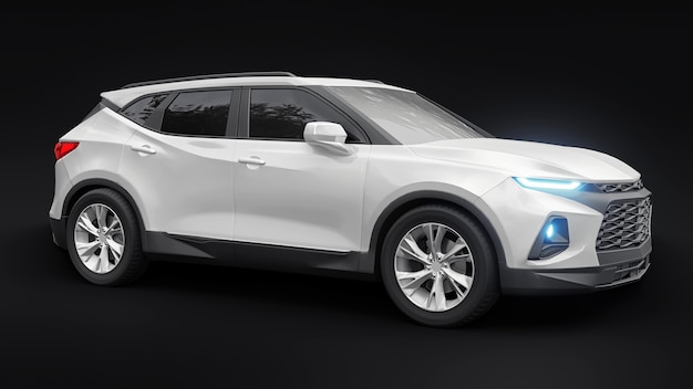 Ultramodern SUV with a catchy expressive design for young people and families