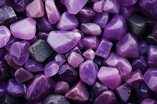 写真 超現実的な高解像度の紫色の無地の石の背景