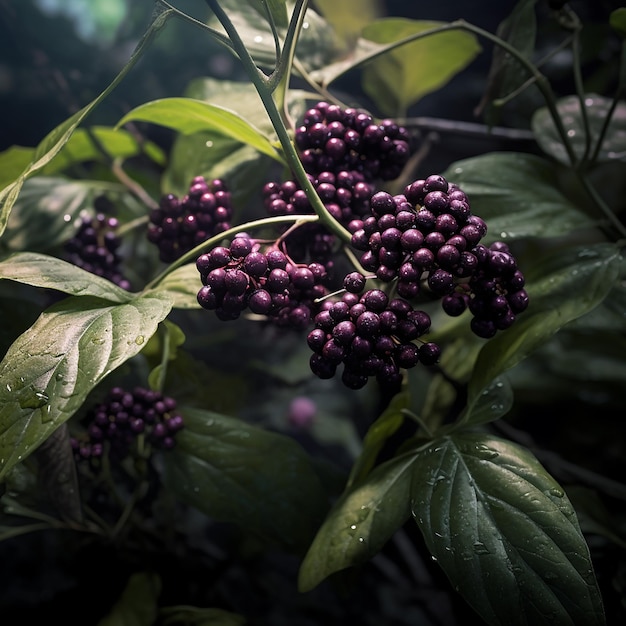 Ultrarealistische elderberry